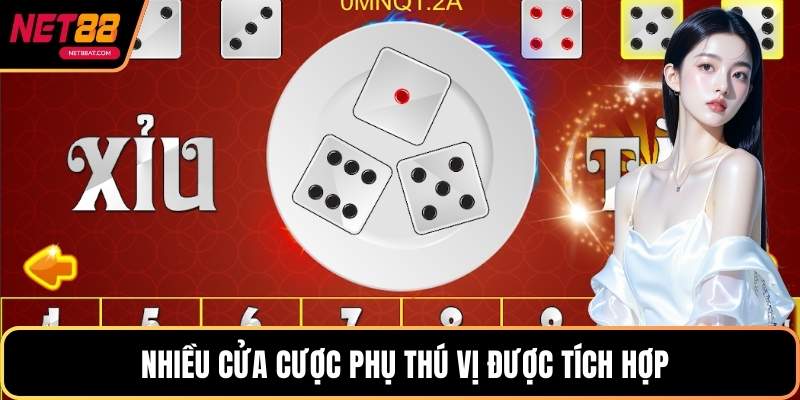  Nhiều cửa cược phụ thú vị được tích hợp